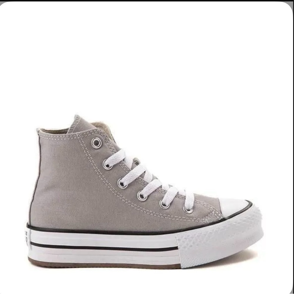 Converse Classic Gray High-Tops - Picture 2 of 2